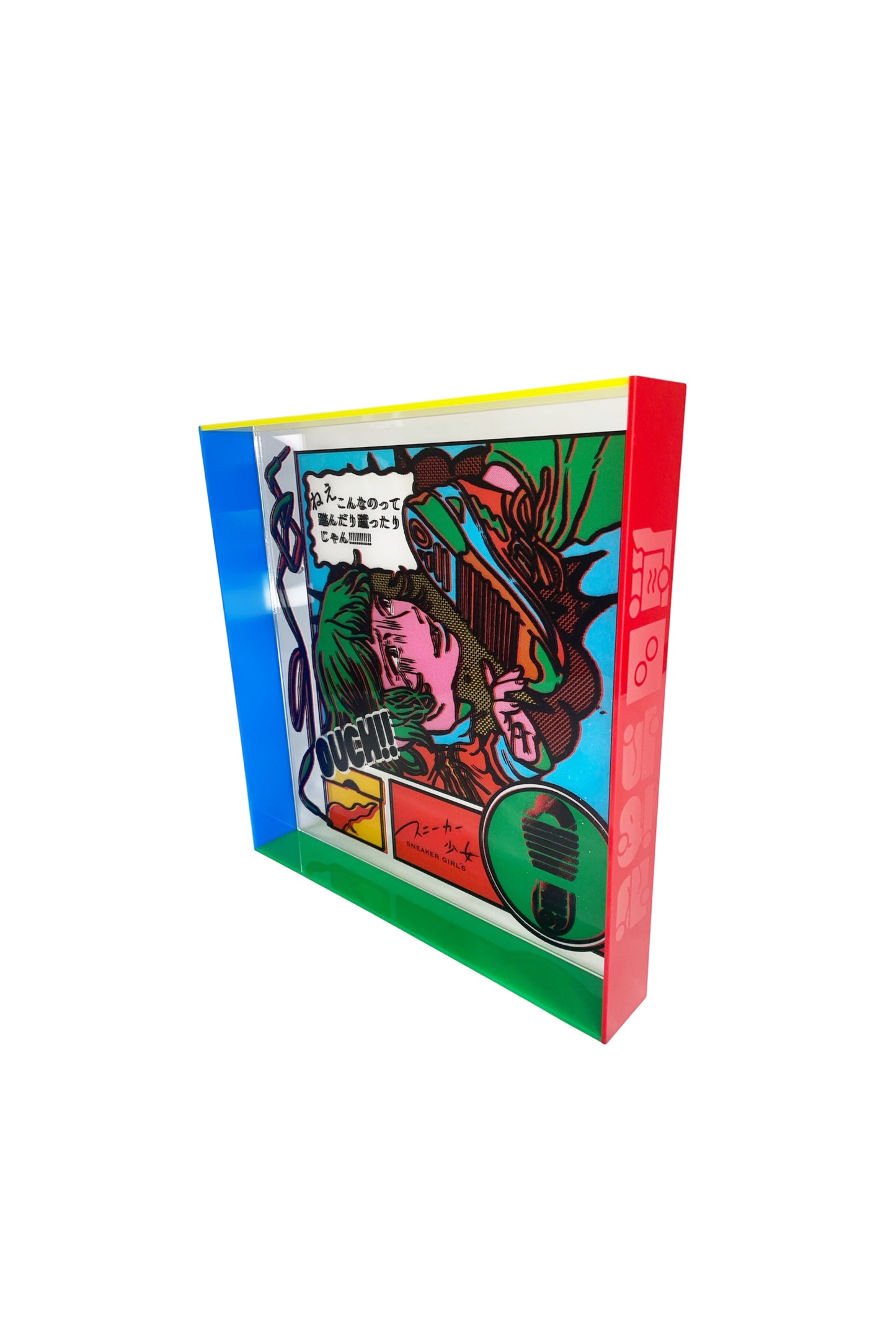 【限定受注ページ】 原田ちあき 両面加工額装アクリル ナンバリング&サイン付き