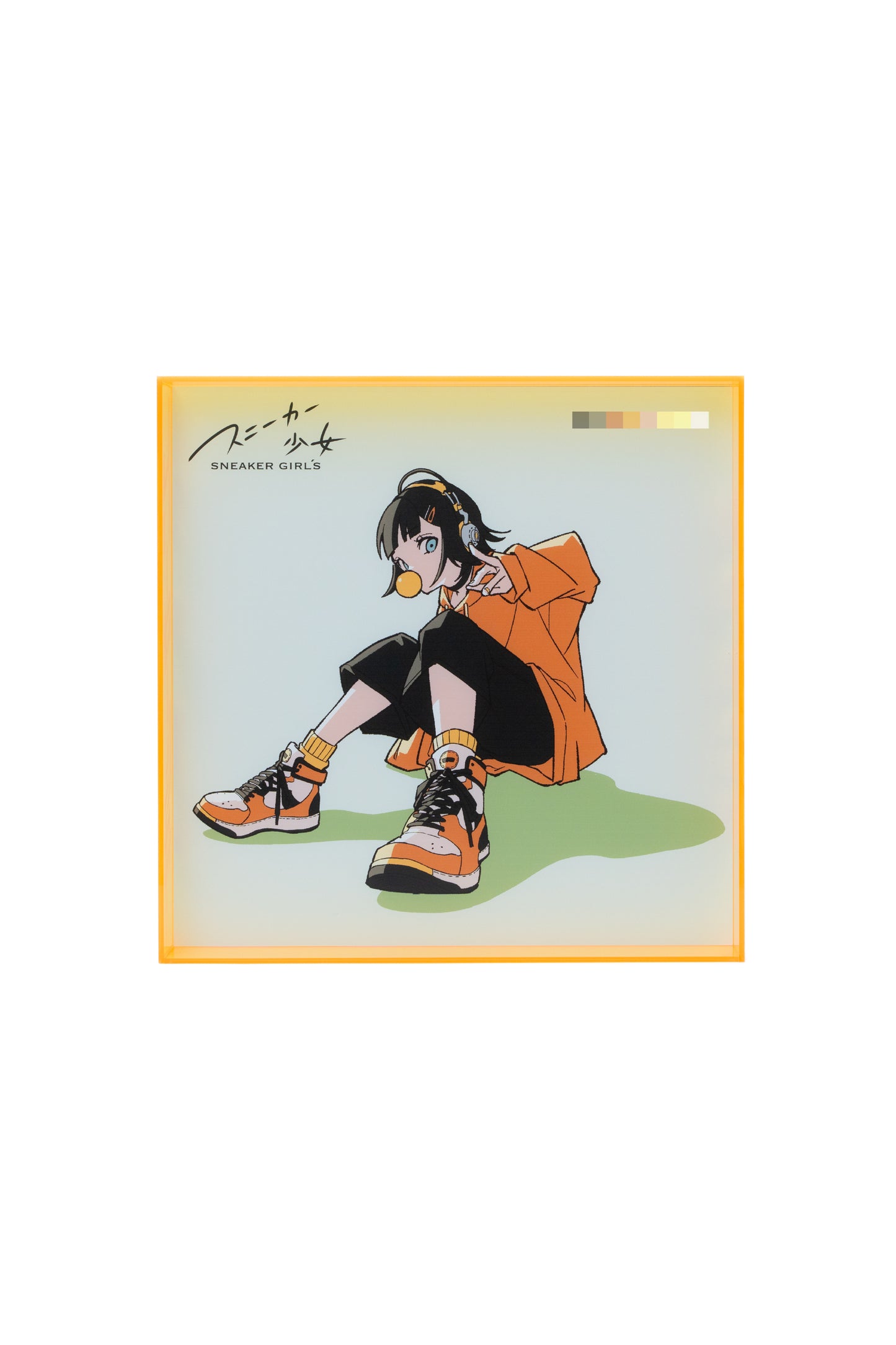 スニーカー少女 feat. がーこ サイン付き Exhibition アクリル額装