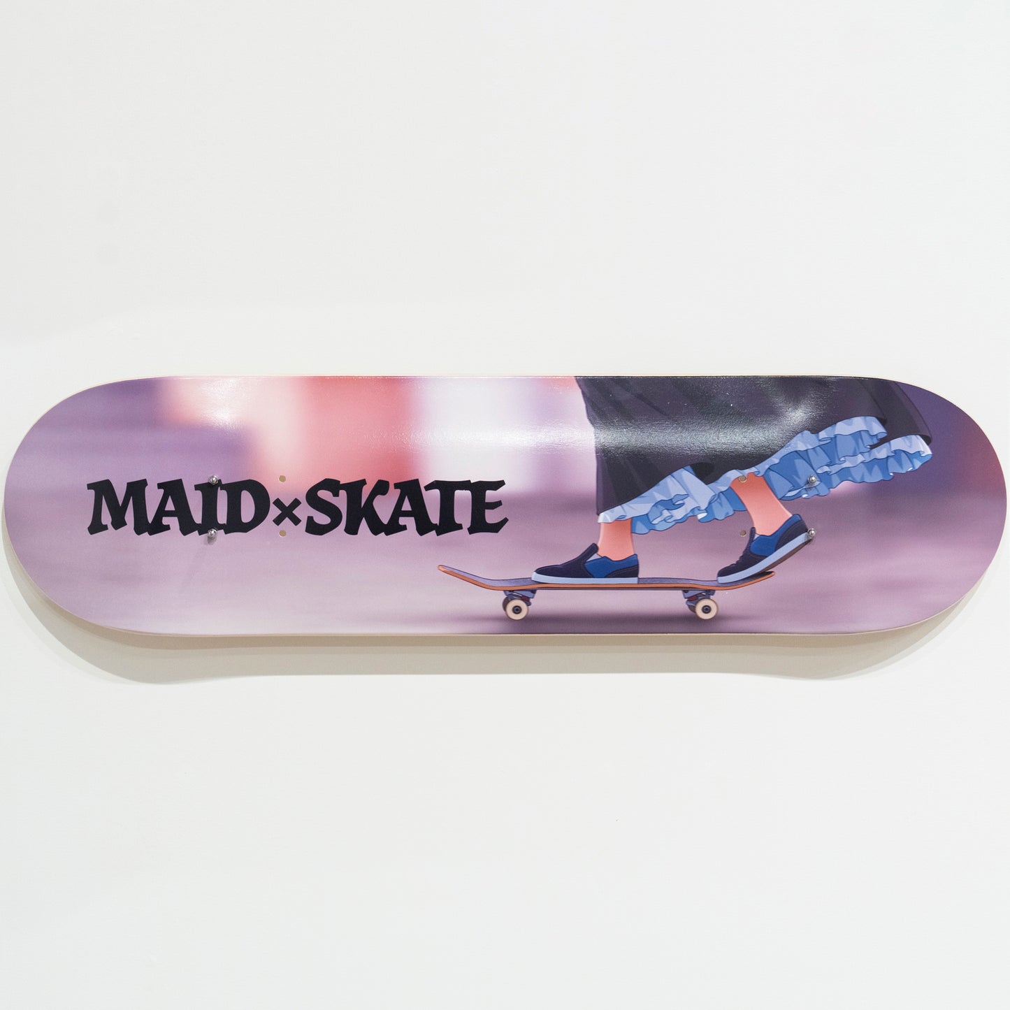 「Stance」  MAID×SKATE　Skateboard Deck