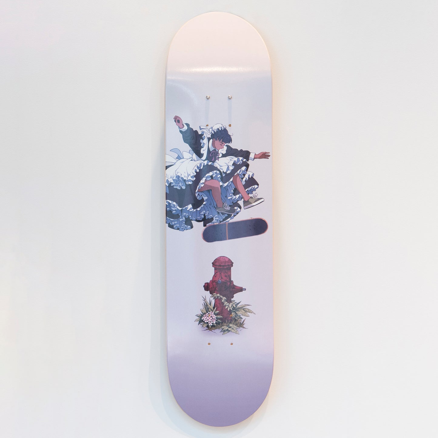 「The Fire Hydrant 」 MAID×SKATE　Skateboard Deck