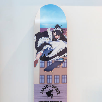 「One-Foot Ollie」  MAID×SKATE　Skateboard Deck