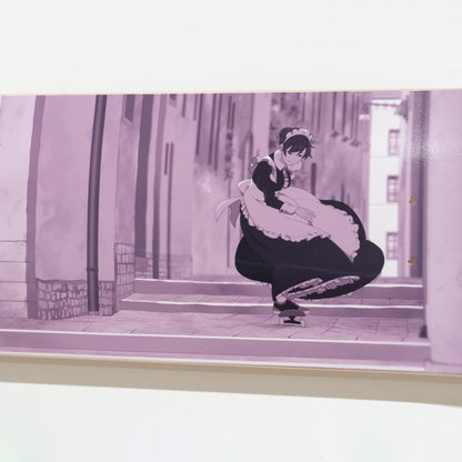 「Street Corner」  MAID×SKATE　Skateboard Deck