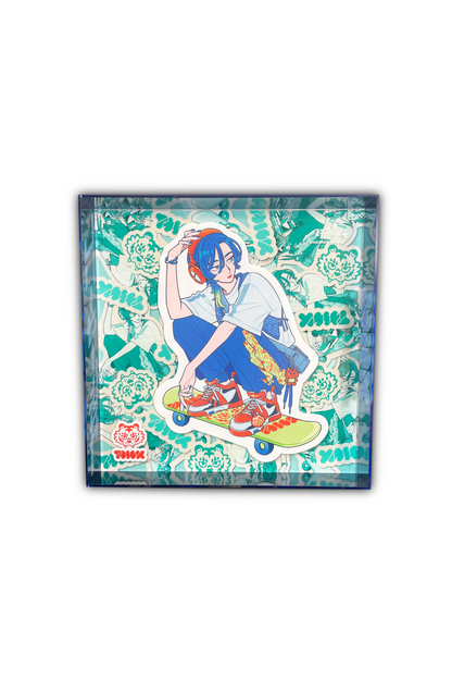 スニーカー少女 feat. ともわか 両面加工額装アクリル ナンバリング＆サイン付き Exhibition