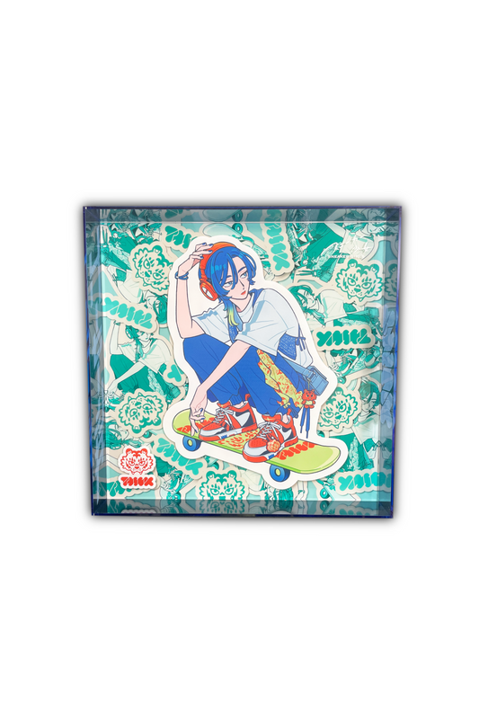 スニーカー少女 feat. ともわか 両面加工額装アクリル ナンバリング＆サイン付き Exhibition