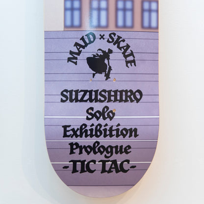 「One-Foot Ollie」  MAID×SKATE　Skateboard Deck