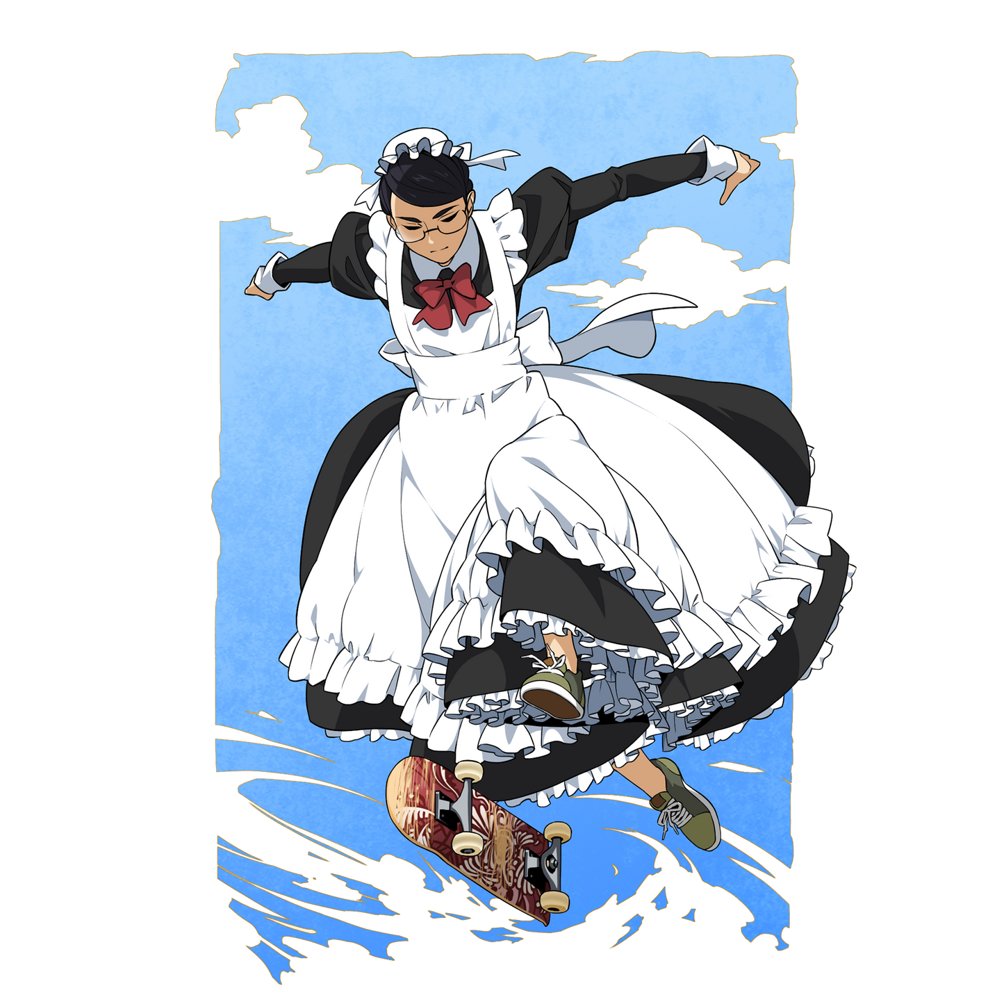 「540 Flip」  MAID SKATE Mirror