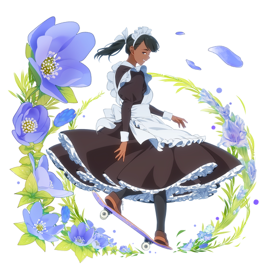 「Flowery」  MAID SKATE Mirror