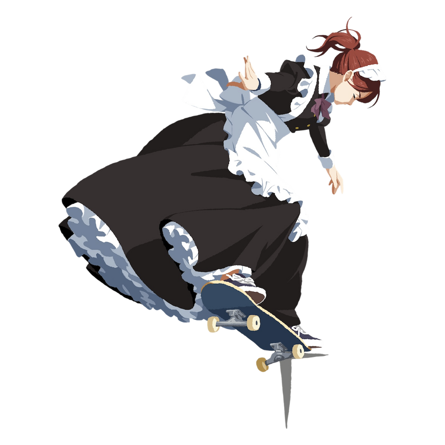 「Croocked Grind」 MAID SKATE Mirror