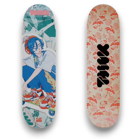 ともわか × FLAT NERD SKATEBOARD DECK
