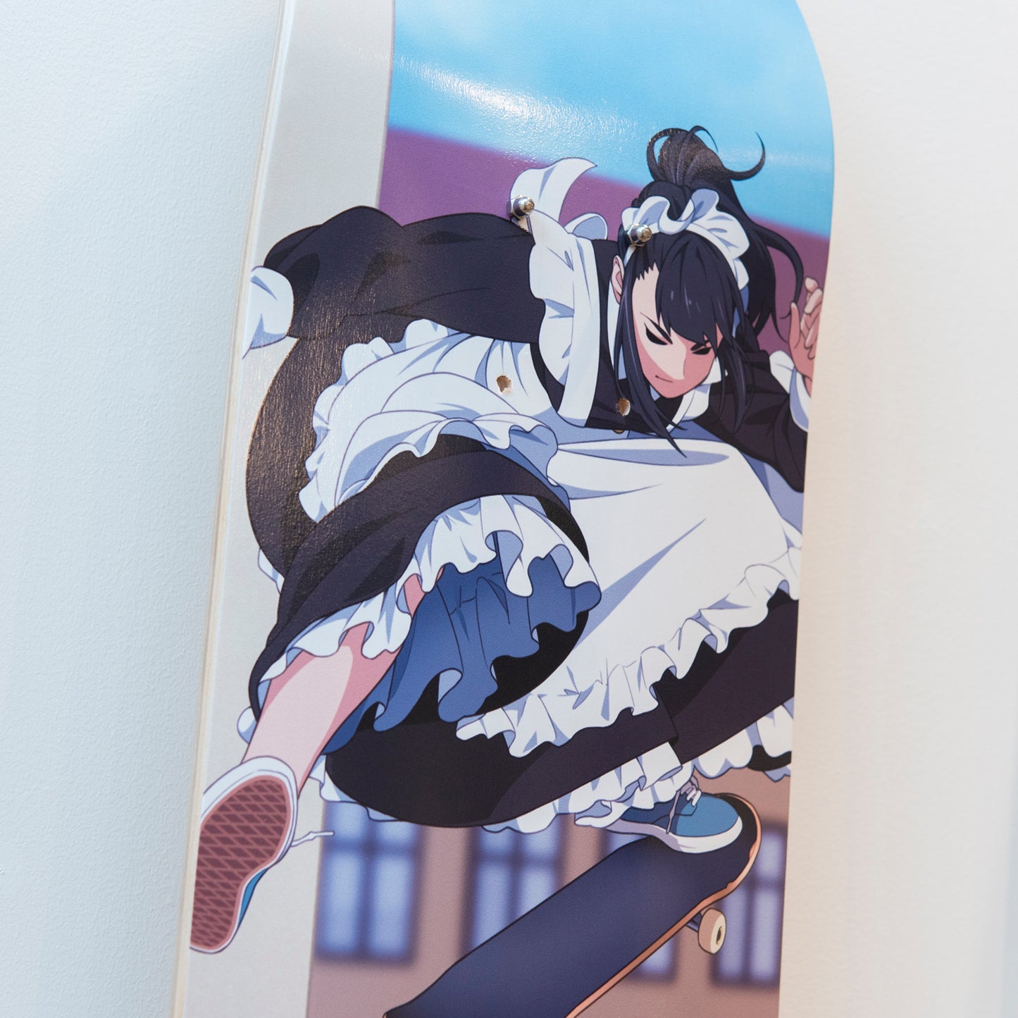 「One-Foot Ollie」  MAID×SKATE　Skateboard Deck