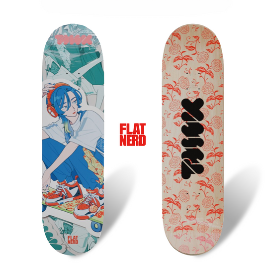 ともわか × FLAT NERD SKATEBOARD DECK