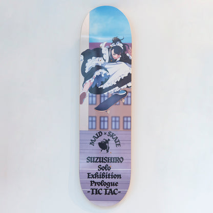 「One-Foot Ollie」  MAID×SKATE　Skateboard Deck