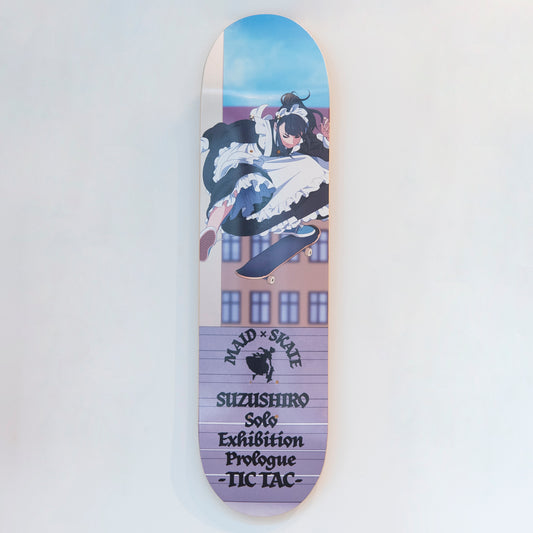 「One-Foot Ollie」  MAID×SKATE　Skateboard Deck